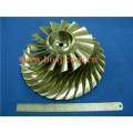 Hochleistungs-Turbo Ktr110 Billet Kompressor Rad 6505-51-1410 Fit Turbo / Chra 6505-52-54140 6505-65-5020 Laufradschaufel